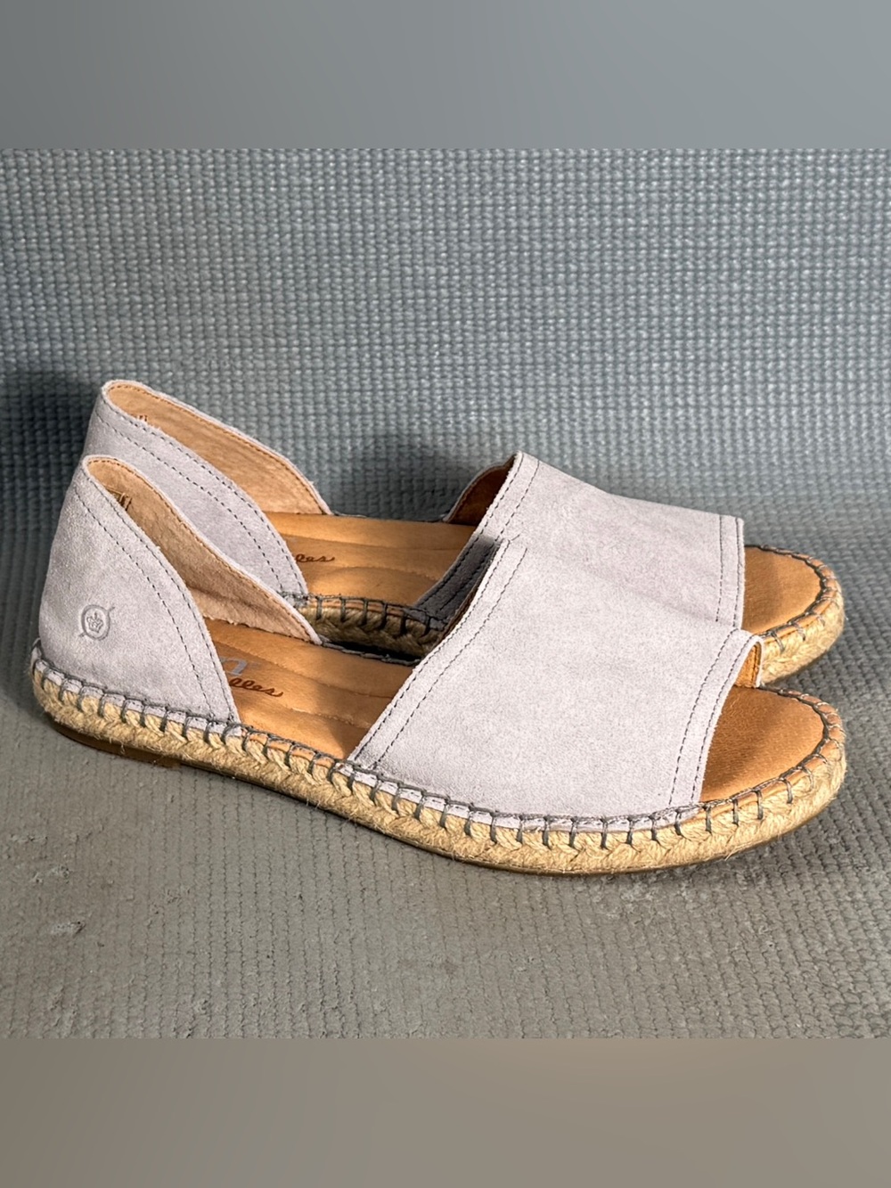 Born Women's Seak Comfort Espadrille Sandals Size 7.5